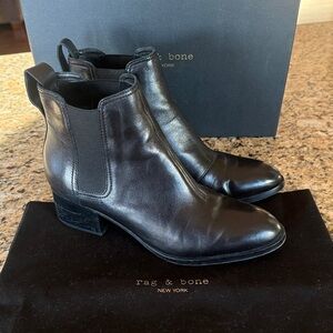 Rag & Bone Walker Leather Chelsea Boots